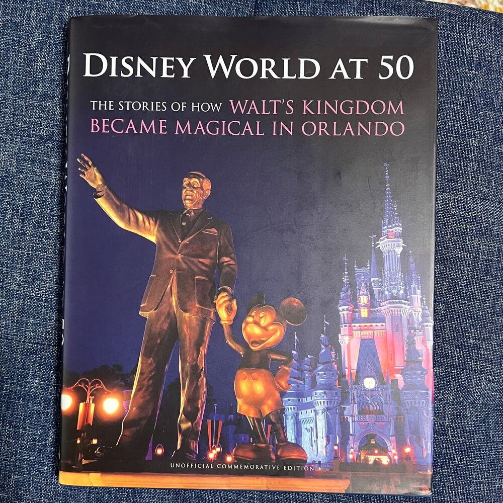 Disney World at 50 Hardcover Book